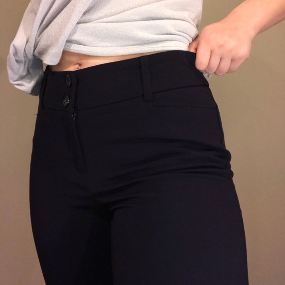 Dark Navy Size 6 Dress Pants - Picture 1 of 8